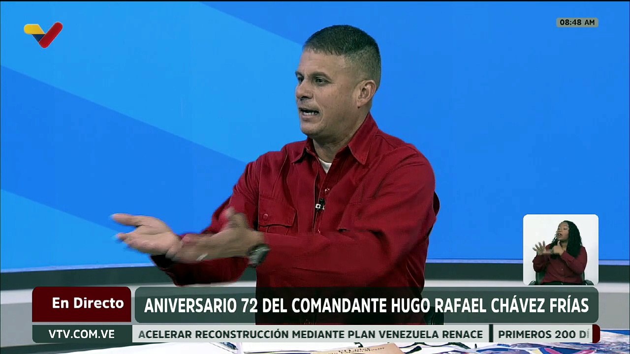 Christian Medina: El Comandante Hugo Chávez era un líder, un presidente corazón del pueblo