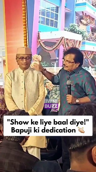 Asit Kumarr Modi applauds Amit Bhatt aka Bapuji's dedication to Taarak Mehta Ka Ooltah Chashmah
