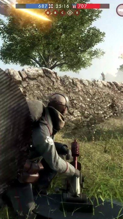 🚀Battlefiled 1 Enemy Hit💥 #BF1 #short