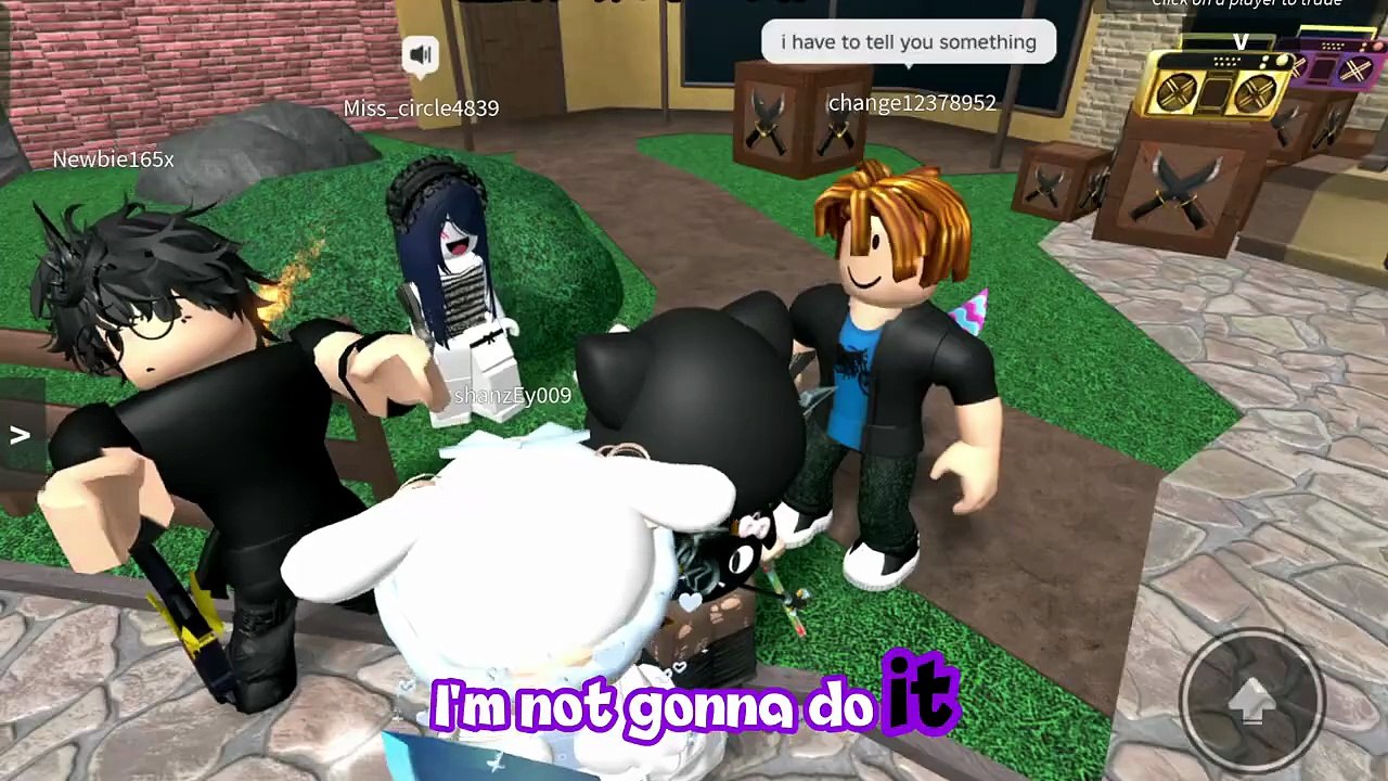 TROLLING AS AN E-CAT GIRL IN MM2+ VOICEOVER!👺🔥 #roblox #mm2 #voiceover