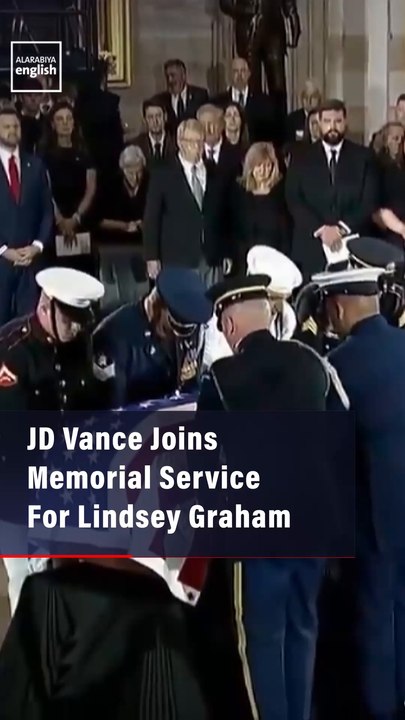JD Vance Joins Memorial Service For Lindsey Graham