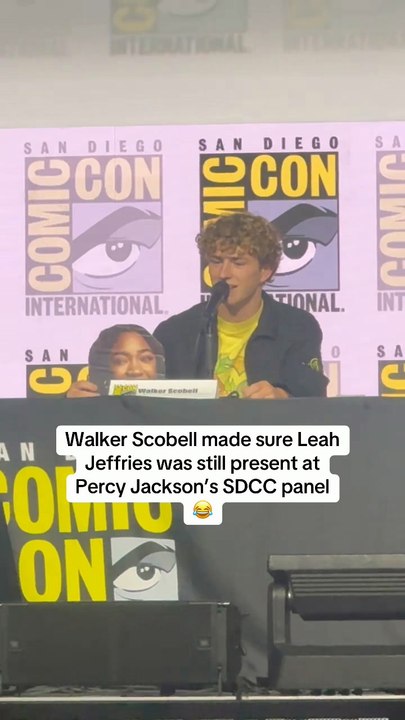Hilarious Moment Walker Scobell Includes Absent Co-Star at SDCC