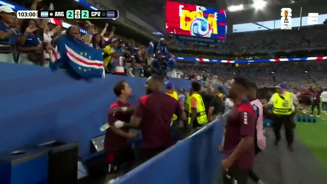 EXTRAORDINARIO GOL DE CABO VERDE PARA EMPATARLE A ARGENTINA EN EL SUPLEMENTARIO