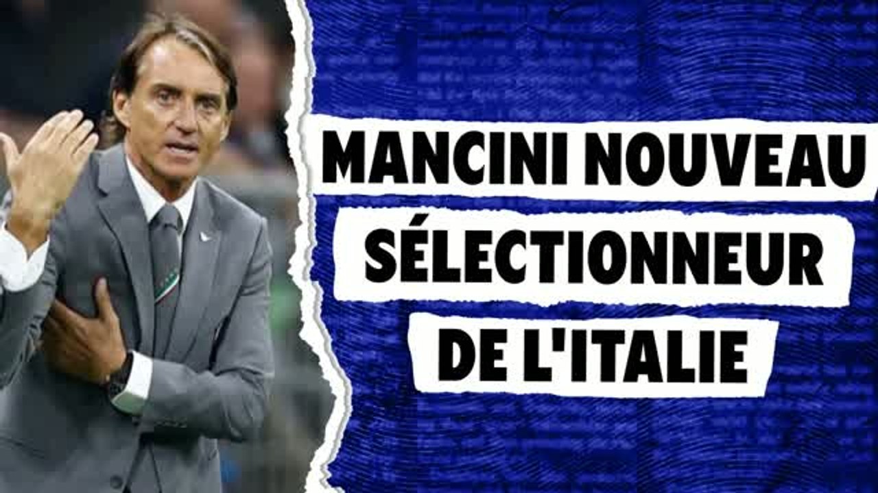 Italie - Roberto Mancini reprend en main la Squadra Azzurra