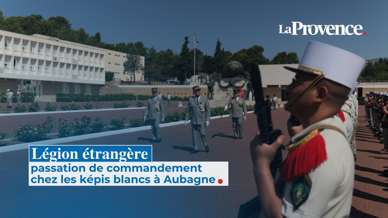 Légion étrangère : passation de commandement ch...