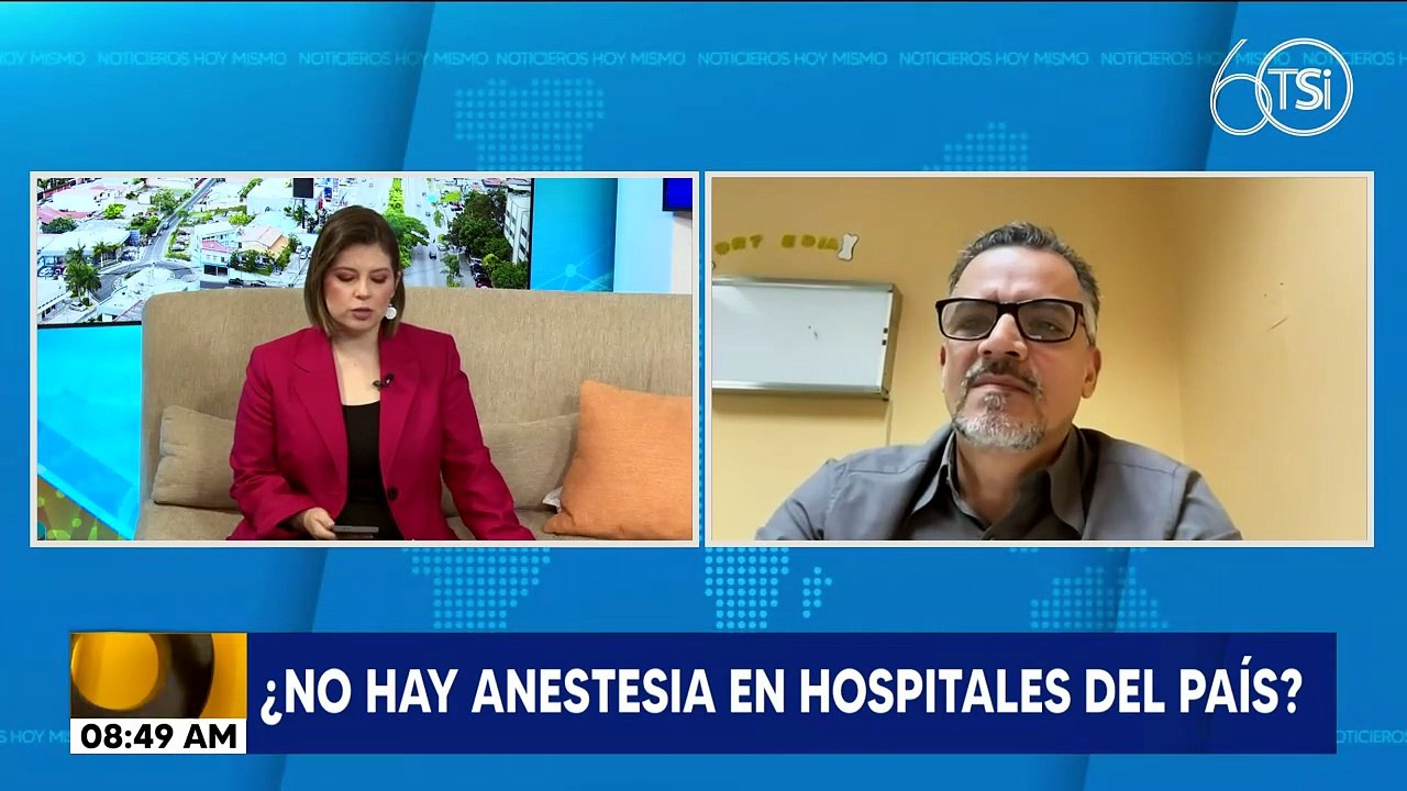¿No hay anestesia en hospitales del país?