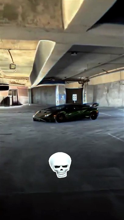 🖤 Blacked-Out Lamborghini Beast Unleashed in 4K | Pure V12 Aggression