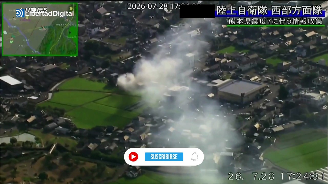 Un fuerte seísmo de 7,1 sacude Japón y deja decenas de heridos
