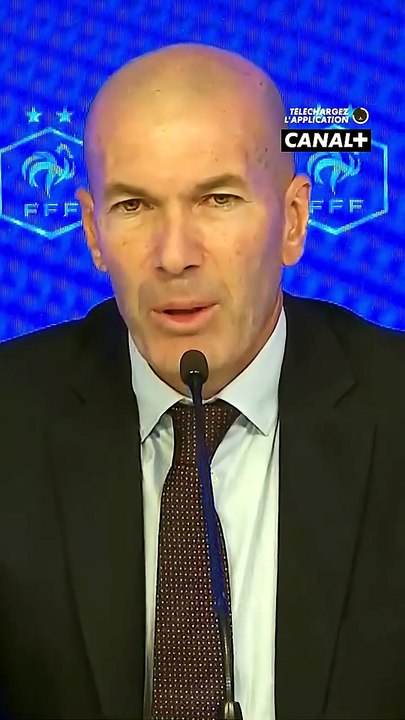 LES PREMIERS MOTS DE ZIZOU À LA TÊTE DES BLEUS 🤩