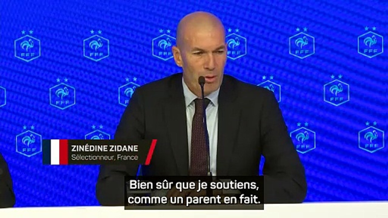 Zidane : "Je veux juste que Monsieur Gleizes rentre chez lui pour voir sa famille"