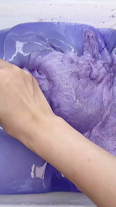 Big Box Filled With Purple Slime