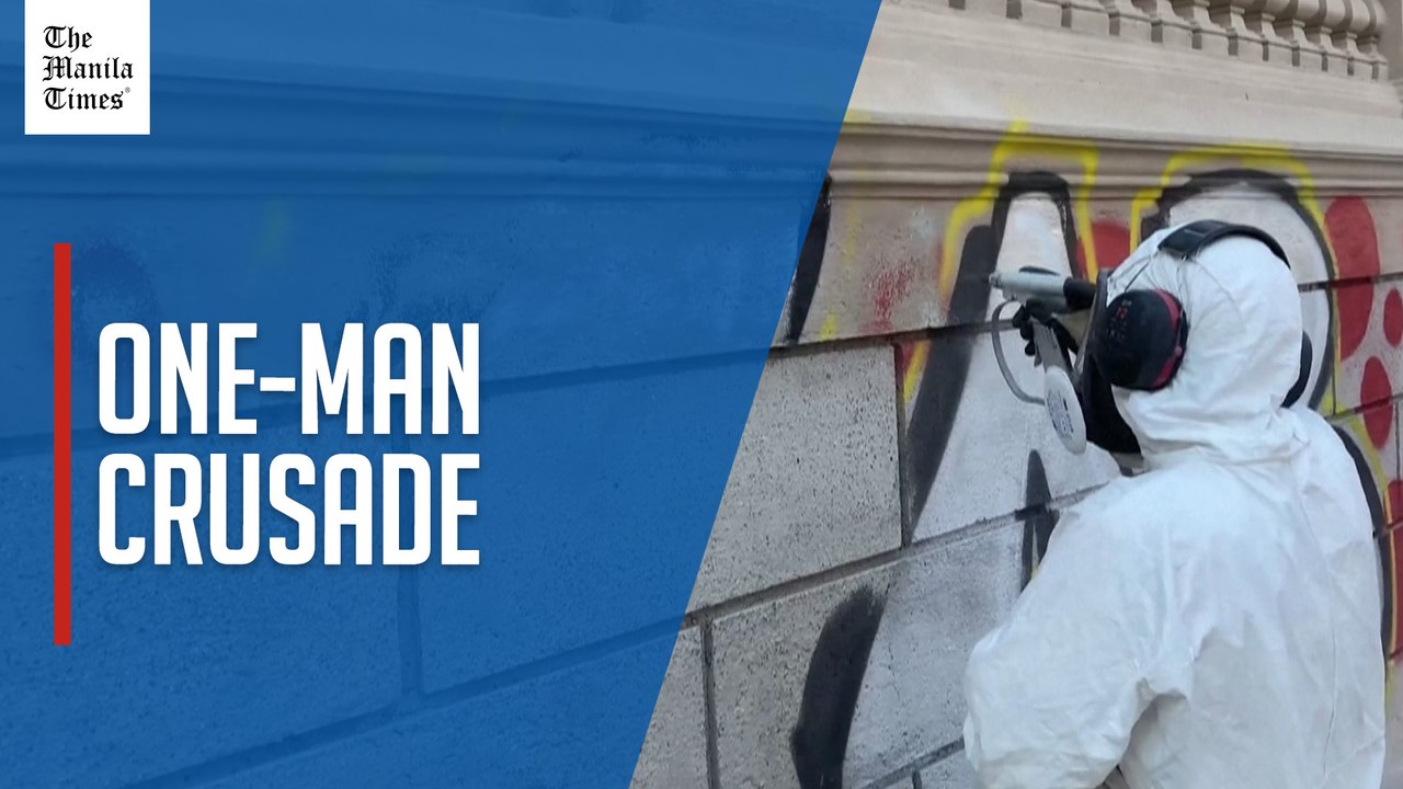 In Rome, one young man's crusade against graffiti