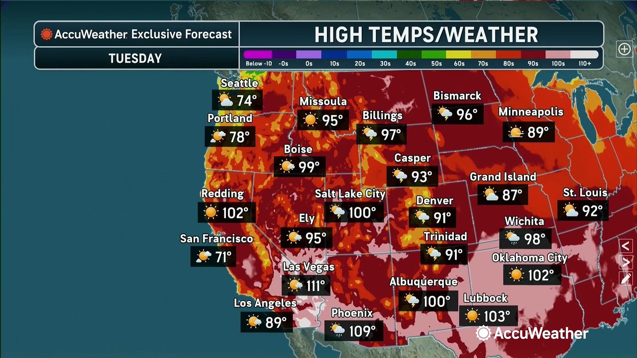 Here's your travel forecast for July 28