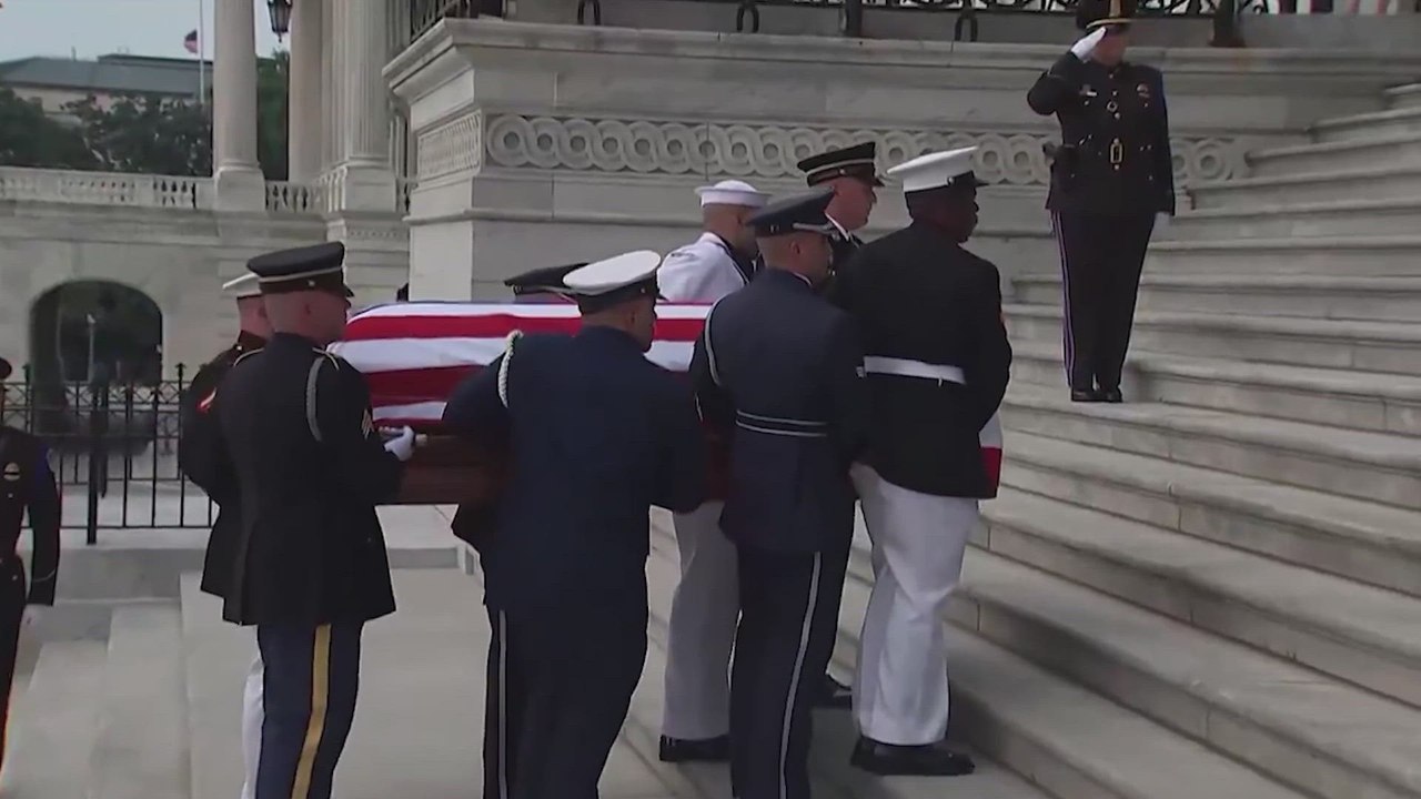 Lindsey Graham’s Final Journey Begins With Moving Capitol Tribute