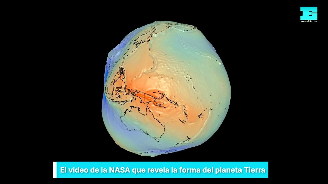 El video de la NASA que revela la forma del planeta Tierra