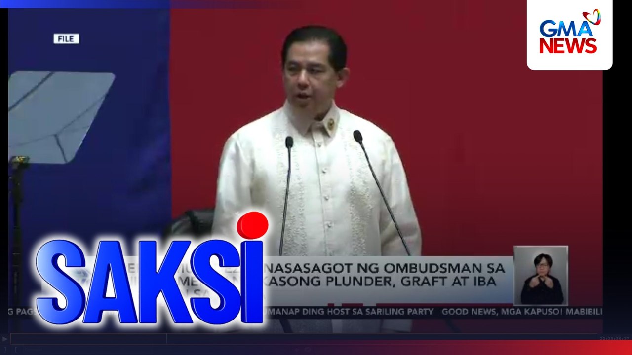 Rep. Romualdez, pinasasagot ng Ombudsman sa inirekomendang kasong plunder, graft at iba pa laban sa kanya | Saksi