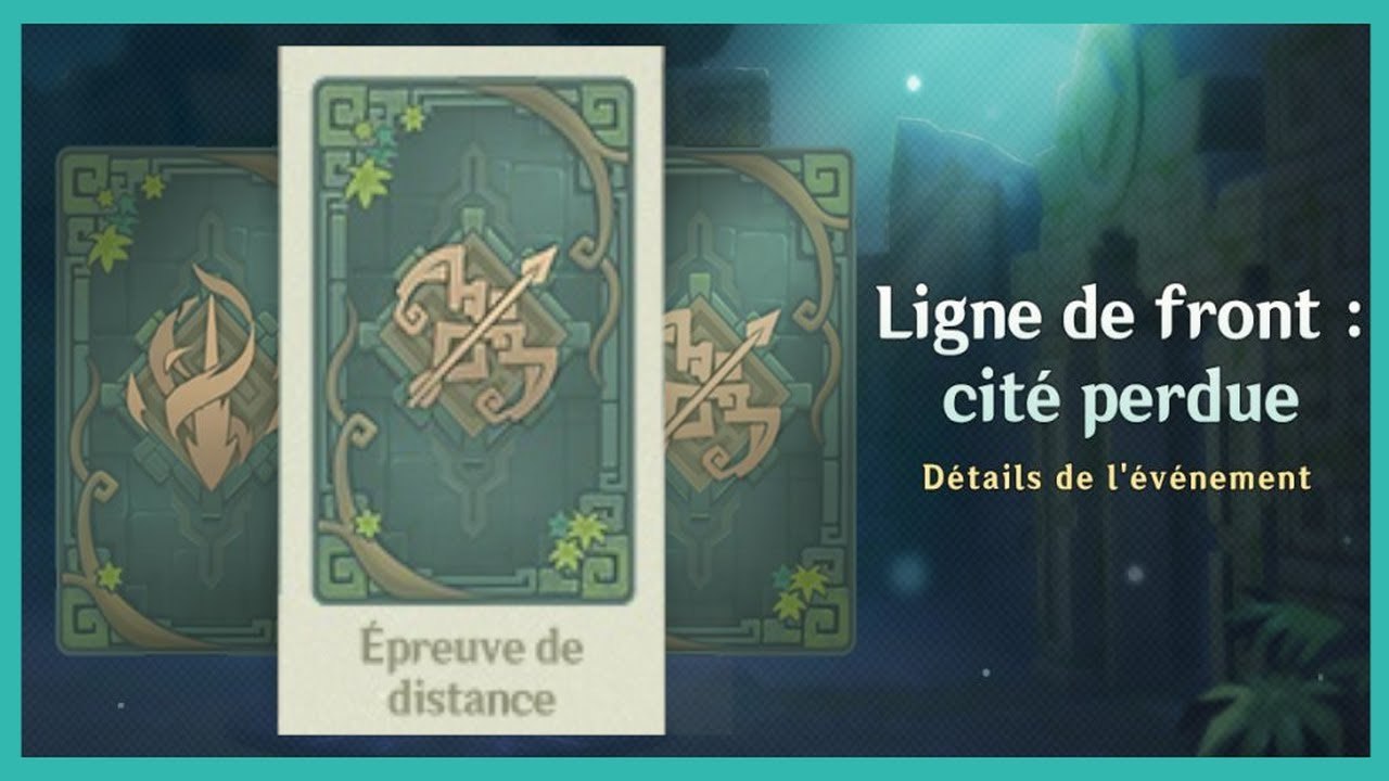 Genshin Impact FR | Ligne de front : cité perdue - Épreuve de DISTANCE !