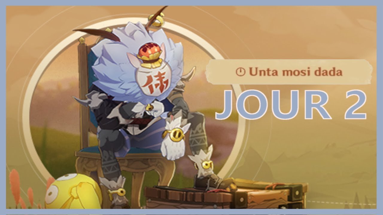 Genshin Impact FR | Évènement : Mimi Tomo - Unta mosi dada (J-2) !