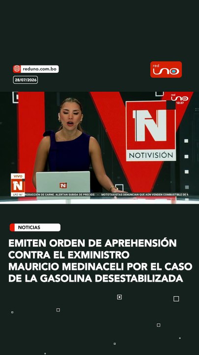 Emiten orden de aprehensión contra el exministro Mauricio Medinaceli por el caso de la gasolina desestabilizada