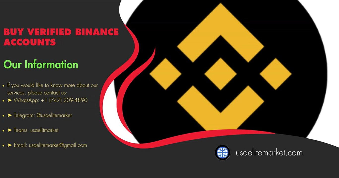 7 Sites to Buy Verified Binance Account Overview