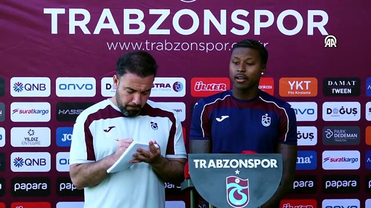 Sidny Lopes: Trabzonspor için sahada hayatımı vermeye hazırım
