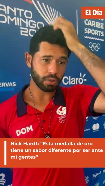 Nick Hardt: “Esta medalla de oro tiene un sabor diferente por ser ante mi gentes”