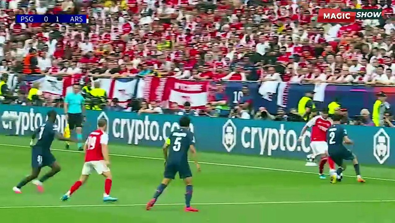 ملخص مباراة باريس سان جيرمان وأرسنال (1-1) [4-3...