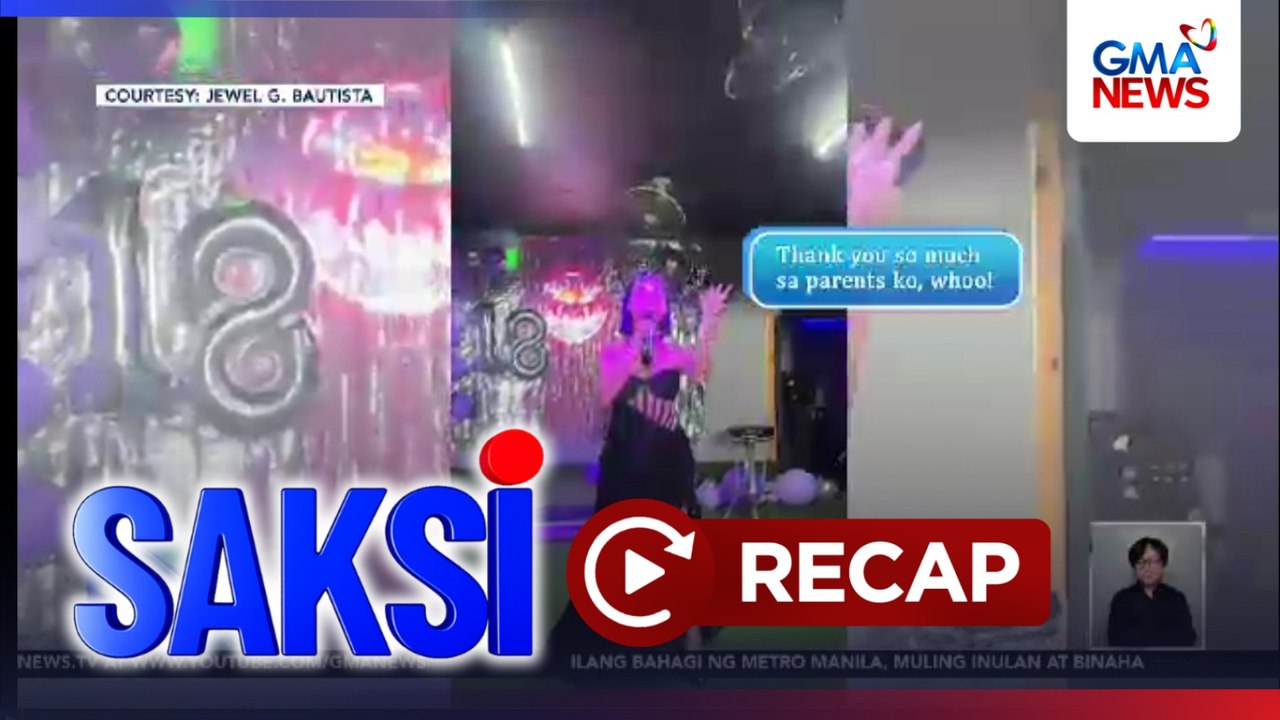 Saksi: (Part 3) Debutante na naging host sa sariling party