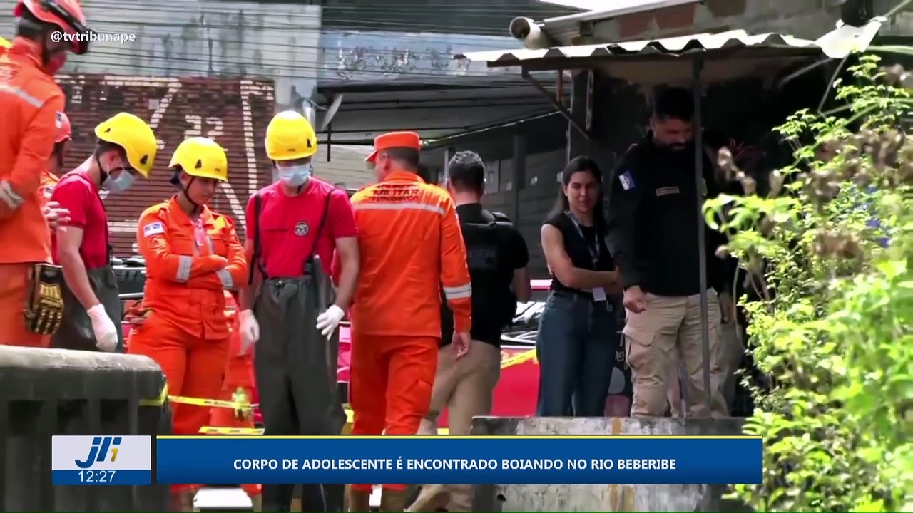 Corpo de adolescente é encontrado boiando no Rio Beberibe.