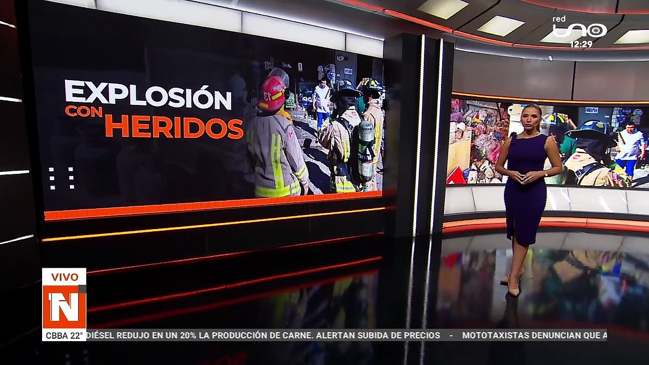 SANTA CRUZ: EXPLOSIÓN DERIVÓ EN INCENDIO