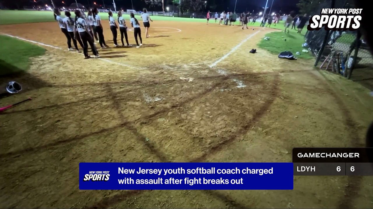 NJ youth softball coaches fight in handshake li...