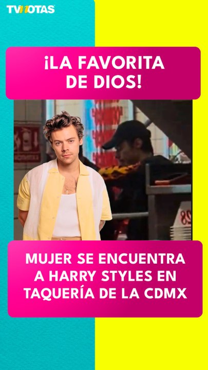 ¡Qué fomo! Mujer se encuentra a Harry Styles en taquería de la CDMX