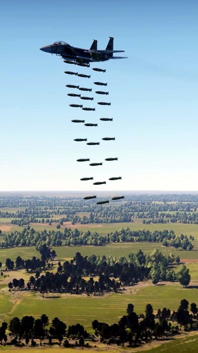 F-15E Strike Eagle Maximum Payload Drop