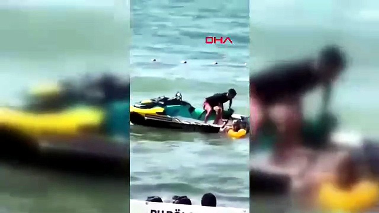 O anlar böyle görüntülendi! Denizde can pazarı yaşandı
