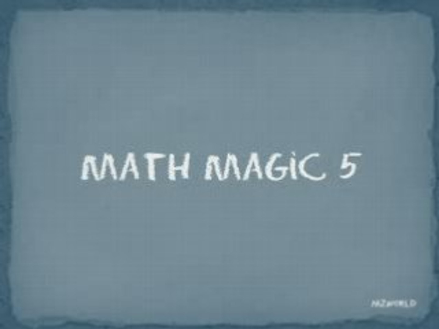 Math Magic 5