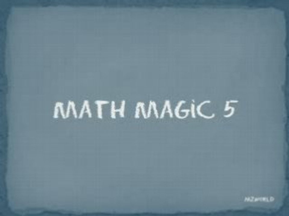 Math Magic 5