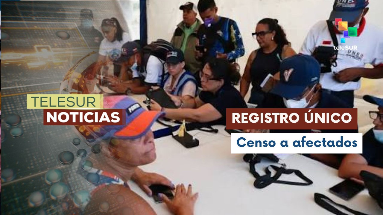 Venezuela realiza registro único de viviendas para afectados