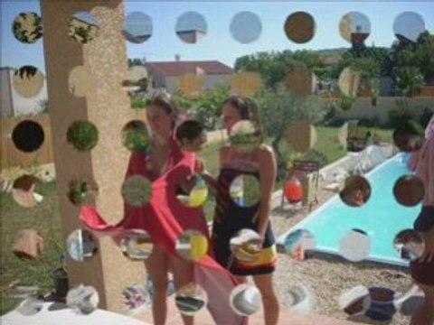 diapo soirée piscine chez clemence