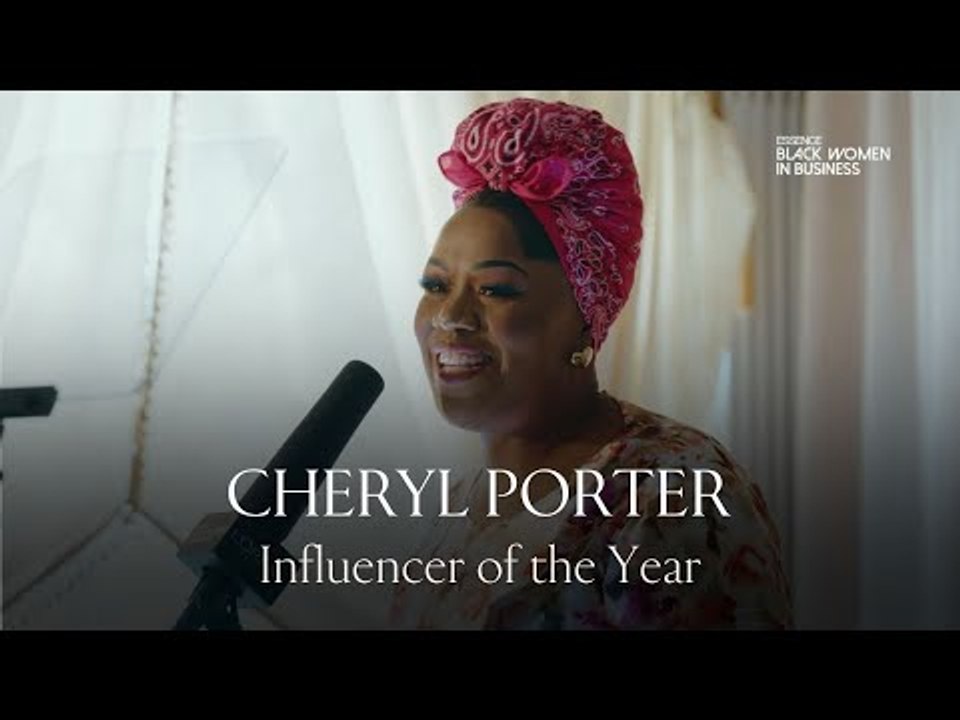 Cheryl Porter Receives Influencer of the Year | ESSENCE Black Women in Business 2025