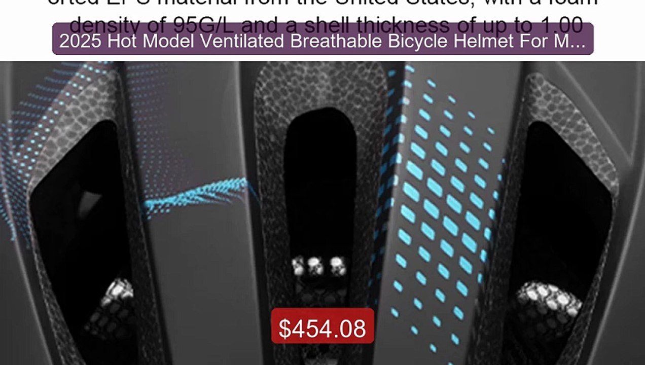 2025 Hot Model Ventilated Breathable Bicycle Helmet For Men W... -- Amazing Value 2026 | Must Have!