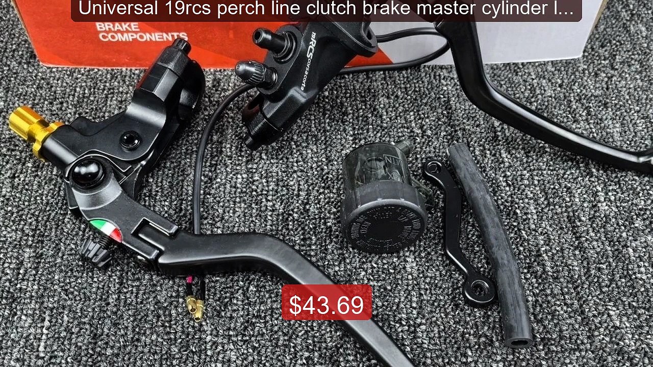 Universal 19rcs perch line clutch brake master cylinder lever... -- Amazing Value 2026 | Must Have!