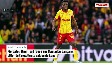 Brentford fonce sur Mamadou Sangaré, pilier de l'excellente saison de Lens - Foot - Transferts
