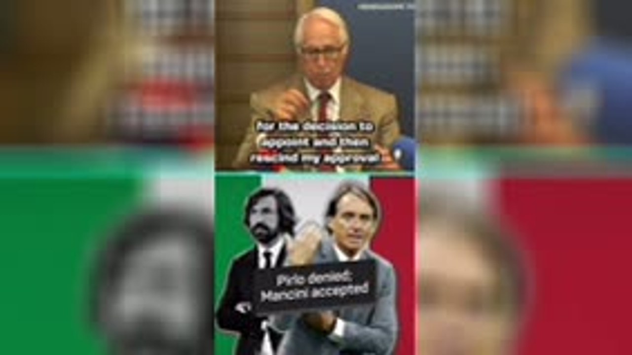 Italian football federation president explains managerial merry-go-round