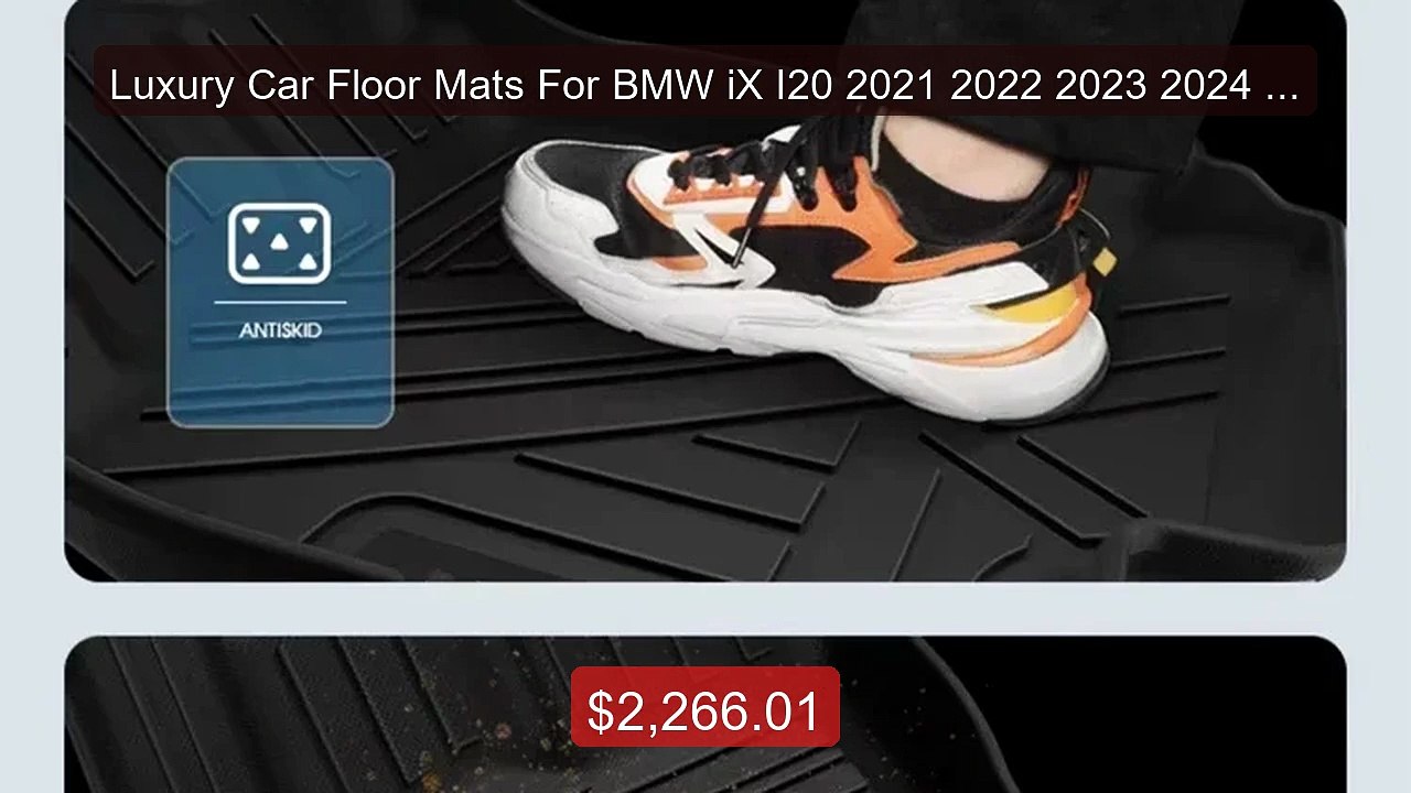 Luxury Car Floor Mats For BMW iX I20 2021 2022 2023 2024 2025 2026 ... -- Top Rated 2026 | Buy Now!
