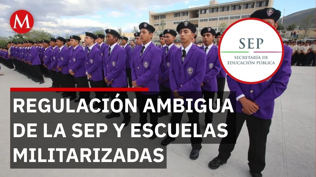 Se reabre debate de escuelas militarizadas, ¿son autorizadas o no por la SEP?; Experto lo explica