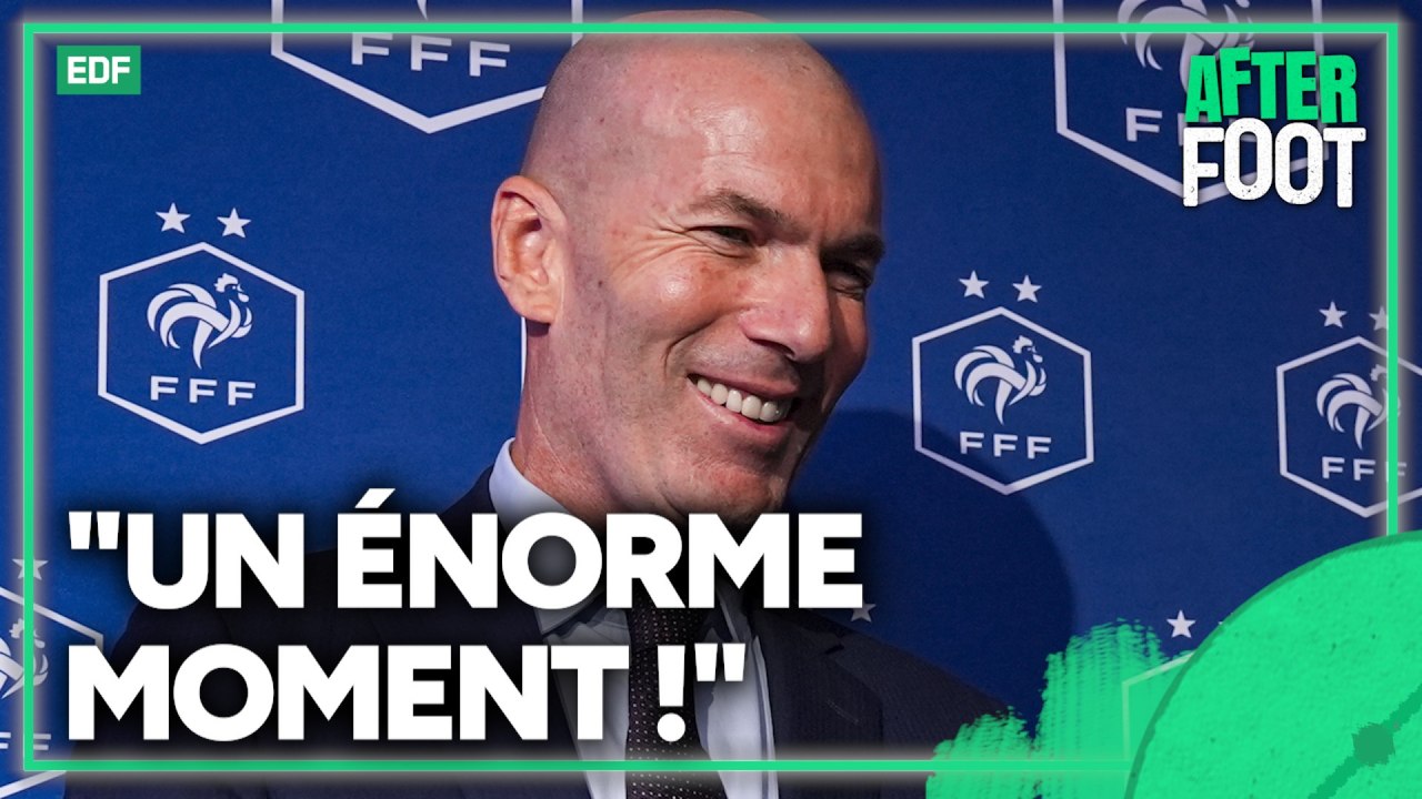 Équipe de France : Zidane sélectionneur, "un énorme moment" se réjouit Riolo