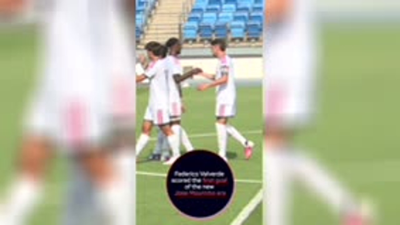 The Mourinho era is underway - Valverde scores first goal in Real Madrid pre-season