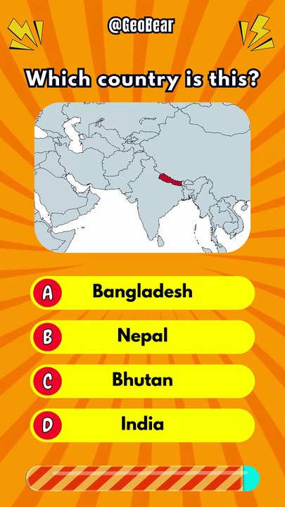 Guess This Asian Country from the Map! 🌏 (Can...
