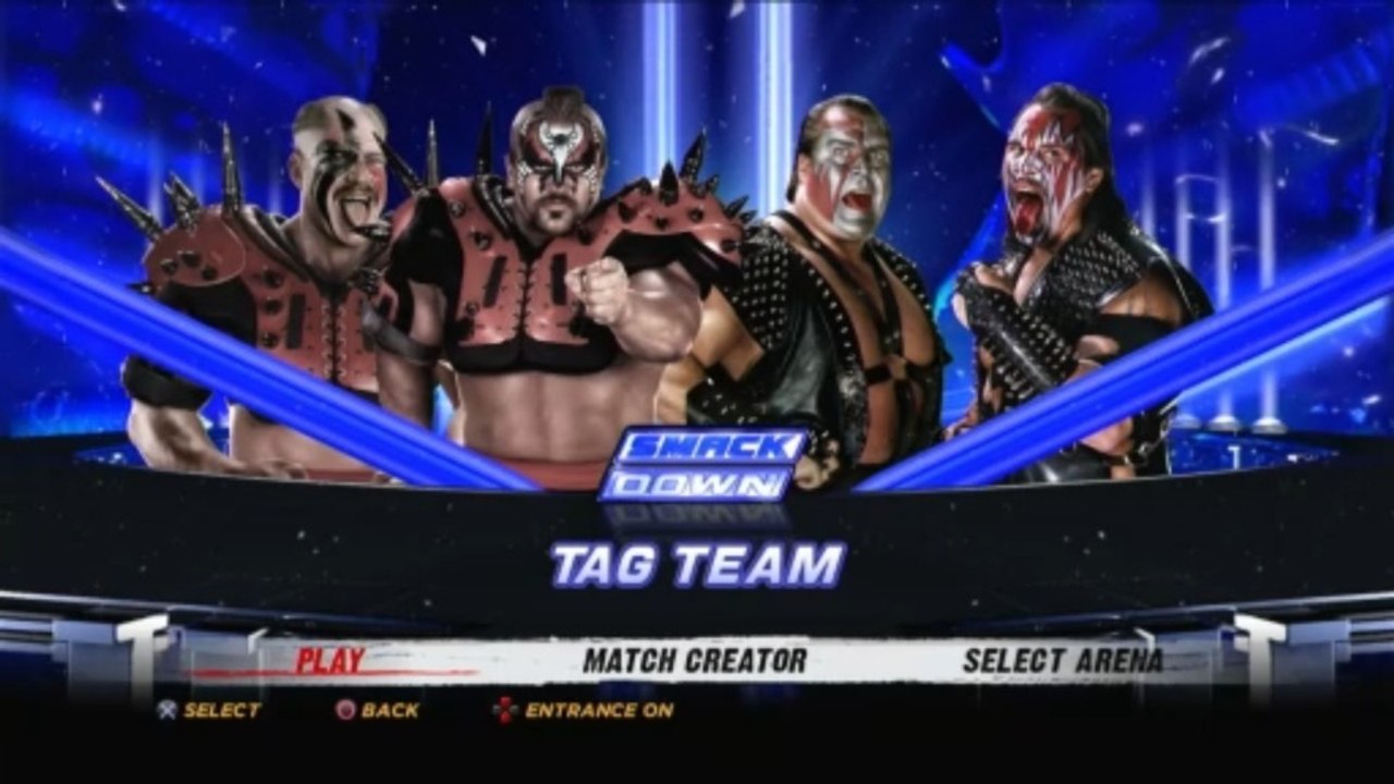 WWE '12 - The Road Warriors vs. Demolition