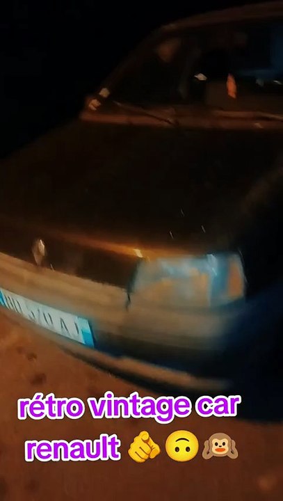 Vintage Renault car Clio Twingo